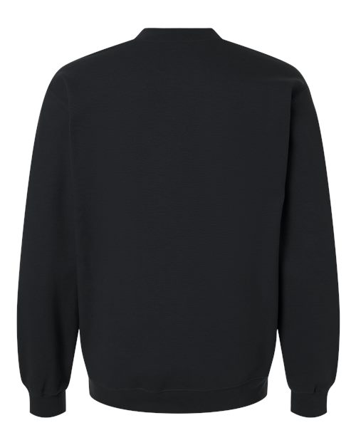 Gildan SF008, Unisex Softstyle Midweight Quarter-zip Sweatshirt, Black