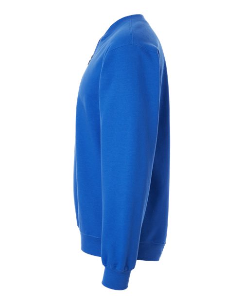 Gildan 18900 Heavy Blend Fleece Stadium Blanket Cotton Cotton-Poly Blend Crewneck Fleece Mens & Unisex Mens & Unisex Tops Midweight Moisture-Wicking Outerwear Polyester Premium Regular Fit Spandex Sport / Athletic Super Heavyweight Sweatshirts & Fleece Tear-Away Label Tops Zippered