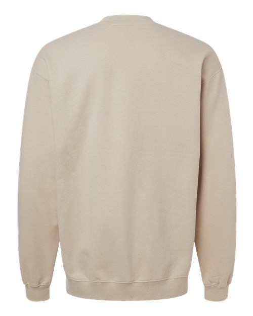 Gildan SF008, Unisex Softstyle Midweight Quarter-zip Sweatshirt, Sand