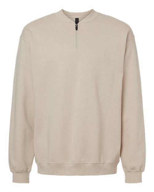 Gildan 18900 Heavy Blend Fleece Stadium Blanket Cotton Cotton-Poly Blend Crewneck Fleece Mens & Unisex Mens & Unisex Tops Midweight Moisture-Wicking Outerwear Polyester Premium Regular Fit Spandex Sport / Athletic Super Heavyweight Sweatshirts & Fleece Tear-Away Label Tops Zippered