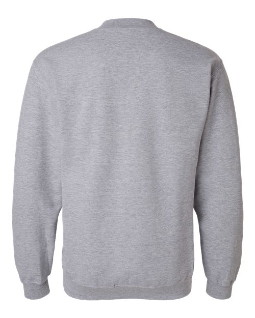 Gildan SF008, Unisex Softstyle Midweight Quarter-zip Sweatshirt, Sport Grey