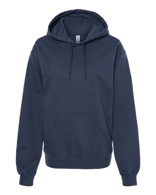 Gildan SF500 Unisex Softstyle® Midweight Hooded Sweatshirt Cotton Cotton-Poly Blend Fleece Hooded Insulated Jersey Midweight Moisture-Wicking Outerwear Pocket Polyester Regular Fit Spandex Sport / Athletic Super Heavyweight Sweatshirts & Fleece Tear-Away Label Tops Womens Womens Tops