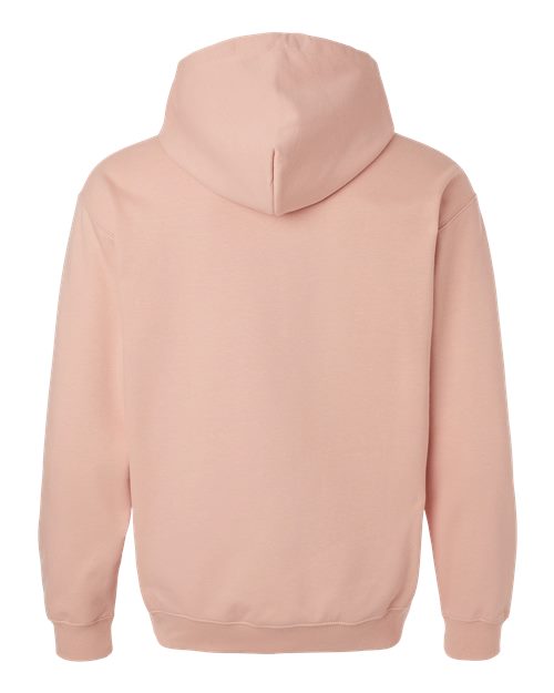 Gildan SF500 Unisex Softstyle® Midweight Hooded Sweatshirt Cotton Cotton-Poly Blend Fleece Hooded Insulated Jersey Midweight Moisture-Wicking Outerwear Pocket Polyester Regular Fit Spandex Sport / Athletic Super Heavyweight Sweatshirts & Fleece Tear-Away Label Tops Womens Womens Tops