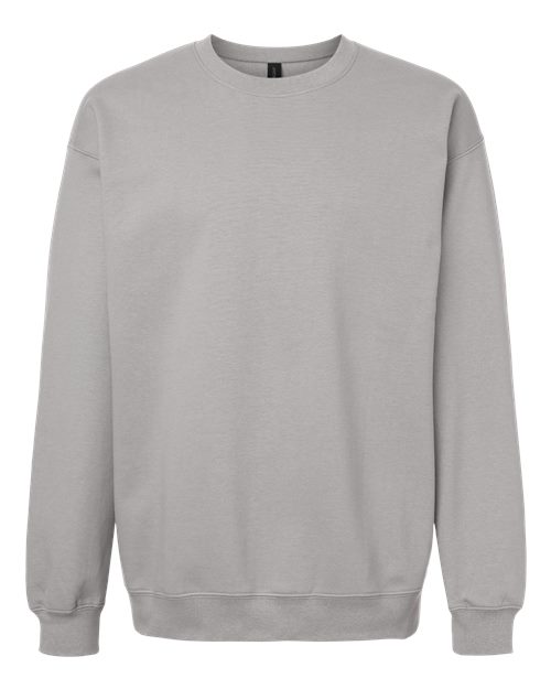 Gildan SF000 Unisex Softstyle® Midweight Crewneck Sweatshirt Cotton Cotton-Poly Blend Crewneck Fleece Midweight Moisture-Wicking Outerwear Polyester Regular Fit Spandex Sport / Athletic Super Heavyweight Sweatshirts & Fleece Tear-Away Label Tops Womens Womens Tops