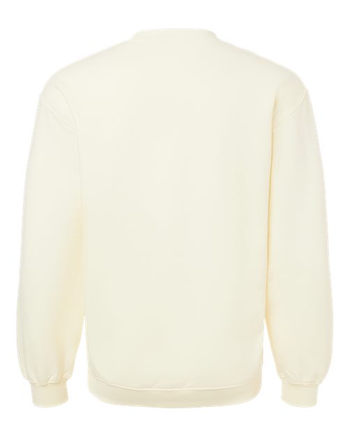 Gildan SF000 Unisex Softstyle® Midweight Crewneck Sweatshirt Cotton Cotton-Poly Blend Crewneck Fleece Midweight Moisture-Wicking Outerwear Polyester Regular Fit Spandex Sport / Athletic Super Heavyweight Sweatshirts & Fleece Tear-Away Label Tops Womens Womens Tops