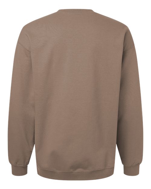 Gildan SF000 Unisex Softstyle® Midweight Crewneck Sweatshirt Cotton Cotton-Poly Blend Crewneck Fleece Midweight Moisture-Wicking Outerwear Polyester Regular Fit Spandex Sport / Athletic Super Heavyweight Sweatshirts & Fleece Tear-Away Label Tops Womens Womens Tops