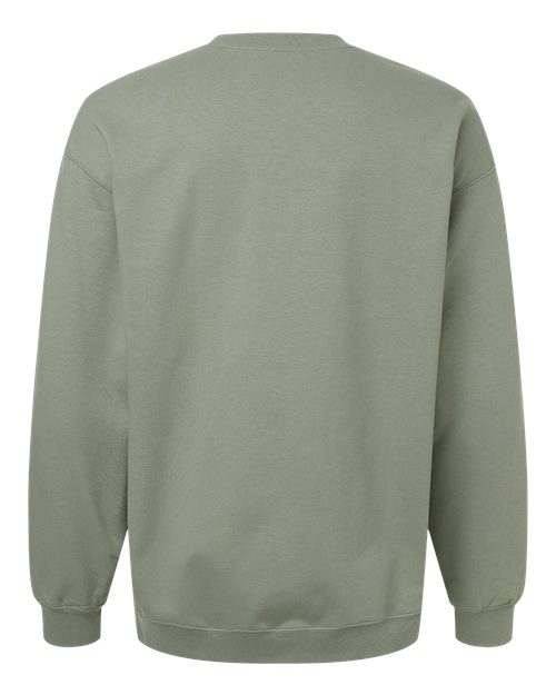 Gildan SF000 Unisex Softstyle® Midweight Crewneck Sweatshirt Cotton Cotton-Poly Blend Crewneck Fleece Midweight Moisture-Wicking Outerwear Polyester Regular Fit Spandex Sport / Athletic Super Heavyweight Sweatshirts & Fleece Tear-Away Label Tops Womens Womens Tops