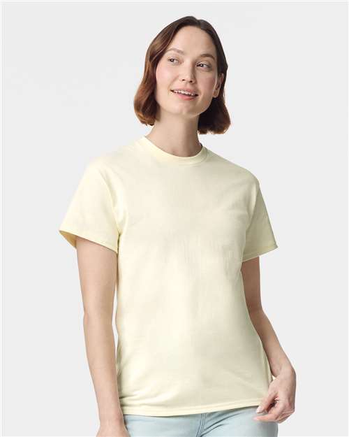 Heavy Cotton T-Shirt | Durable | Everyday Wear - 5000 classic fit comfortable Cotton durable everyday wear heavy cotton Polyester printable short sleeve t-shirt T-Shirts - Core unisex