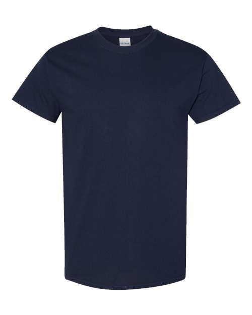 Gildan 5000, Unisex Heavy Cotton T-shirt, Blue Dusk
