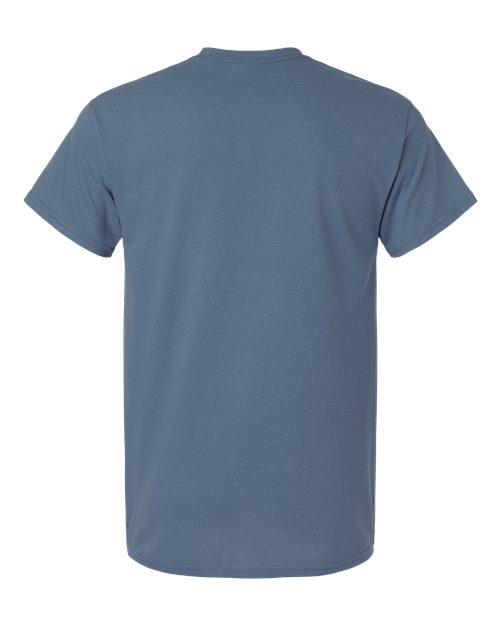 Gildan 3000, Unisex Light Cotton T-shirt, Indigo Blue