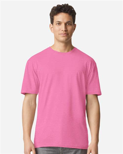 Gildan 3000, Unisex Light Cotton T-shirt, Azalea