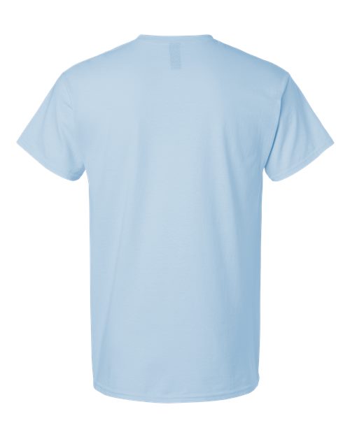 Gildan 3000, Unisex Light Cotton T-shirt, Light Blue