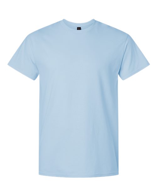 Gildan 3000, Unisex Light Cotton T-shirt, Light Blue