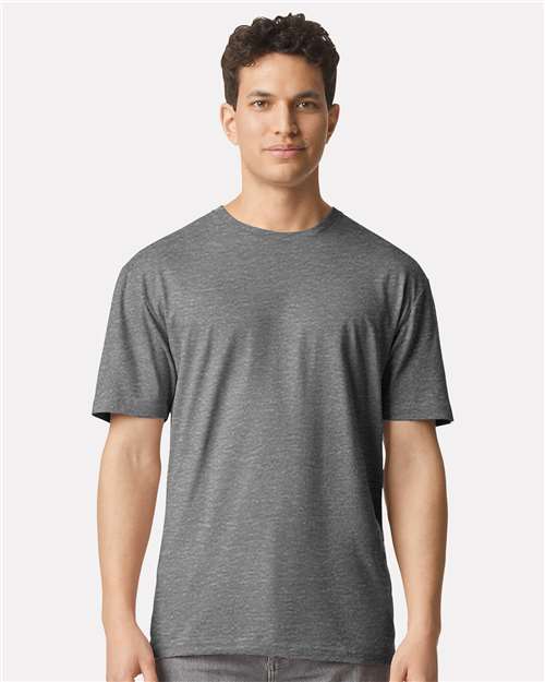 Gildan 3000, Unisex Light Cotton T-shirt, Graphite Heather