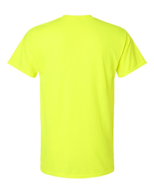 Gildan 3000, Unisex Light Cotton T-shirt, Safety Green