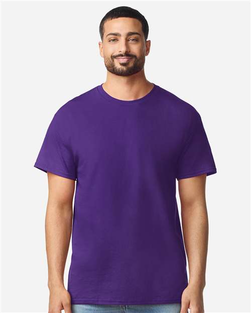 Gildan 3000, Unisex Light Cotton T-shirt, Purple