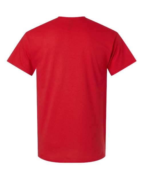 Gildan 3000, Unisex Light Cotton T-shirt, Red