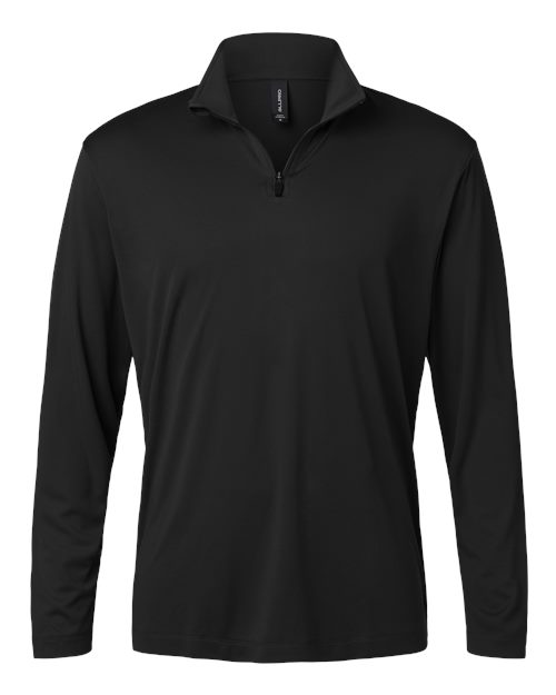 AllPro 41870, Men's Pro-lock Performance Quarter-zip Pullover, Black