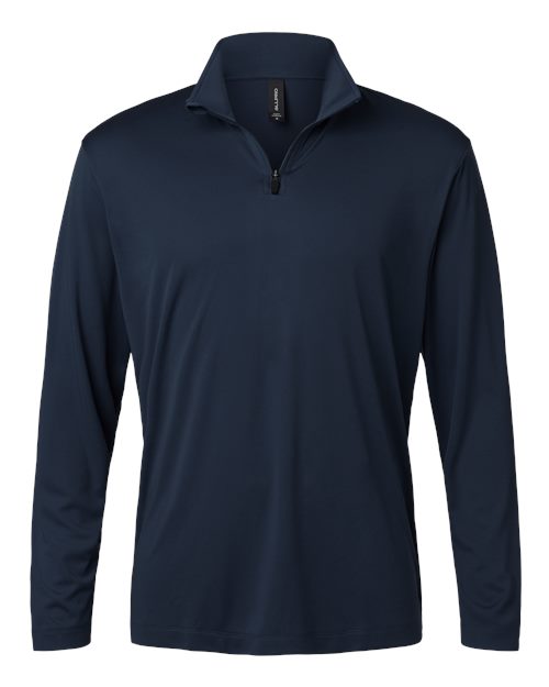AllPro 41870, Men's Pro-lock Performance Quarter-zip Pullover, Navy