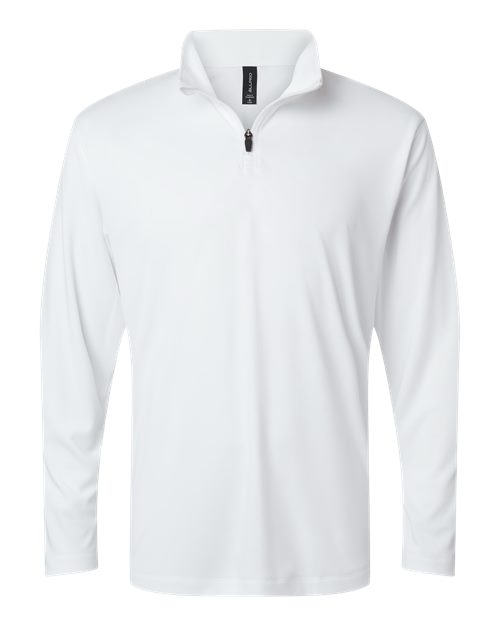 AllPro 41870, Men's Pro-lock Performance Quarter-zip Pullover, White