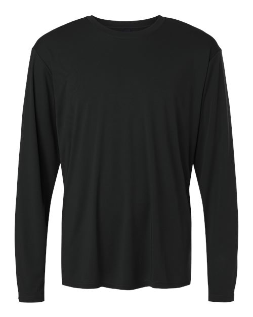 AllPro 48400, Unisex Pro-lock Performance Long Sleeve T-shirt, Black