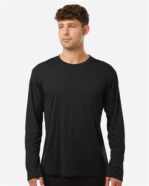 AllPro 48400, Unisex Pro-lock Performance Long Sleeve T-shirt, Black