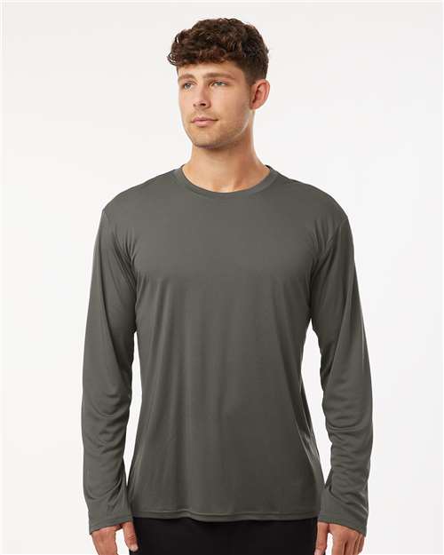 AllPro 48400, Unisex Pro-lock Performance Long Sleeve T-shirt, Charcoal