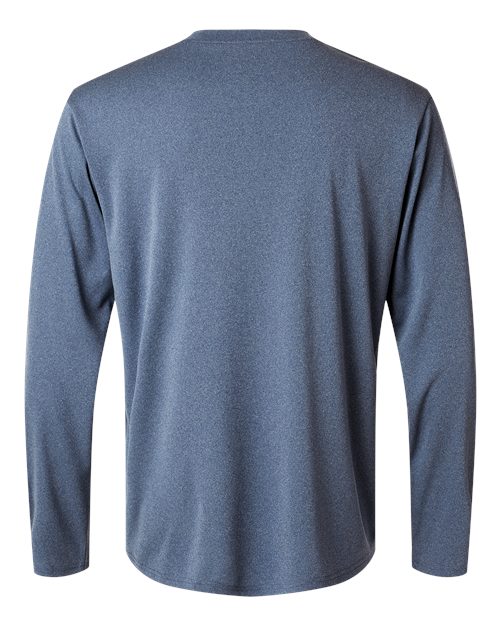 AllPro 48400, Unisex Pro-lock Performance Long Sleeve T-shirt, Heather Navy