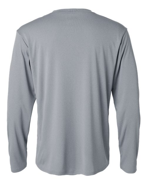 AllPro 48400, Unisex Pro-lock Performance Long Sleeve T-shirt, Heather Steel