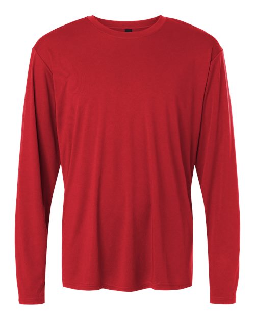 AllPro 48400, Unisex Pro-lock Performance Long Sleeve T-shirt, Red