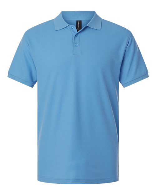 AllPro 62800, Men's Pique Polo, Carolina Blue
