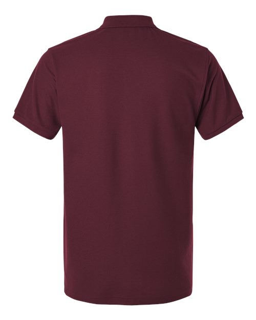 AllPro 62800, Men's Pique Polo, Maroon