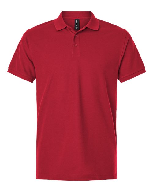 AllPro 62800, Men's Pique Polo, Red