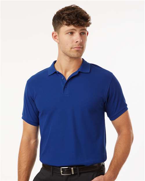 Men's Pique Polo - Royal - - 12539 Royal 00596 2025 Polo Guide 2025 Polo Guide Uniforms 2025 Polo Guide Uniforms - Workwear & Industrial 6-6.9 oz 62800 AllPro AllPro Pro-Lock Cotton Get the Look - AllPro - 3 Mens & Unisex Polos Polos & Knits Polyester S&S Exclusive Brands Say Yes to S&S Short Sleeves Side Seams Socially Conscious Manufacturing Sport Shirts Sustainable Manufacturing Sustainable Styles Tear Away Tops Triple Threat Essentials