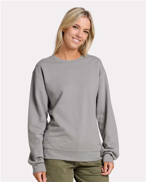 Unisex Ultimate CVC Crewneck Sweatshirt - - 12545 Rock 01735 2025 Fleece and Outerwear 7-7.9 oz Cotton Cotton - Ringspun Crewneck Fleece Fleece - Premium - Crew IC48MR JERZEES Mens & Unisex Moisture-Management Playbook - School & Team Back to School K-12 Playbook - School & Teams Playbook Summer to School Polyester Preshrunk Pullovers Sustainable Materials Sweatshirts Sweatshirts & Fleece Tear Away Tops