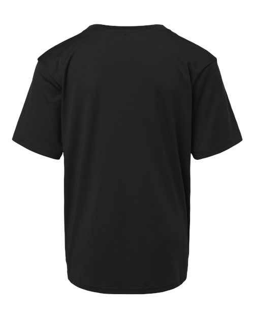 AllPro 48000Y, Youth Pro-lock Performance T-shirt, Black