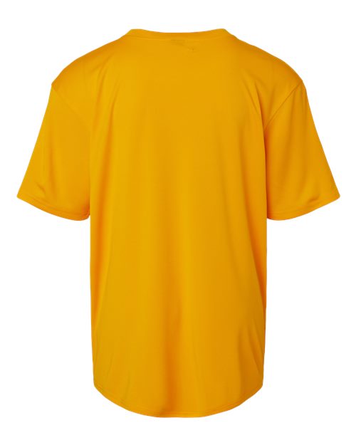 AllPro 48000Y, Youth Pro-lock Performance T-shirt, Gold