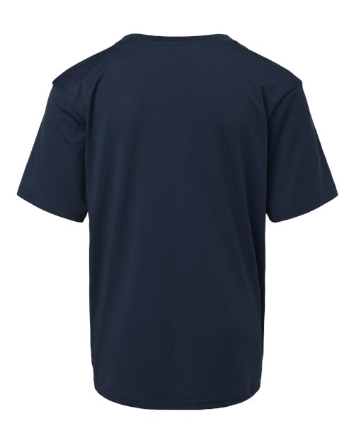 AllPro 48000Y, Youth Pro-lock Performance T-shirt, Navy