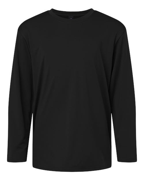 AllPro 48400Y, Youth Pro-lock Performance Long Sleeve T-shirt, Black