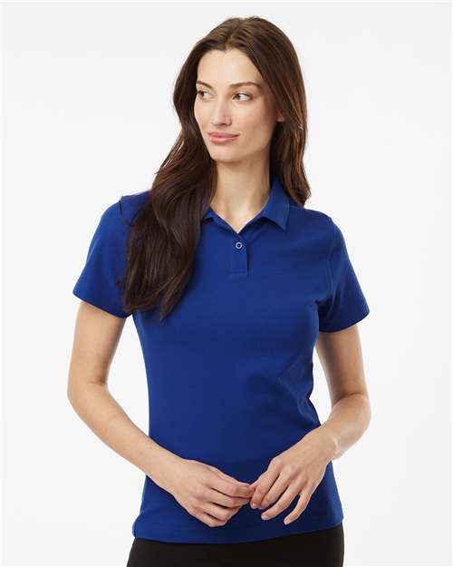 Women's Pique Polo - - 12549 Royal 01096 2025 Polo Guide 2025 Polo Guide Uniforms 2025 Polo Guide Uniforms - Workwear & Industrial 6-6.9 oz 62800L AllPro AllPro Pro-Lock Cotton Get the Look - AllPro - 3 Polos Polos & Knits Polyester S&S Exclusive Brands Say Yes to S&S Short Sleeves Side Seams Socially Conscious Manufacturing Sport Shirts Sustainable Manufacturing Sustainable Styles Tear Away Tops Triple Threat Essentials Womens