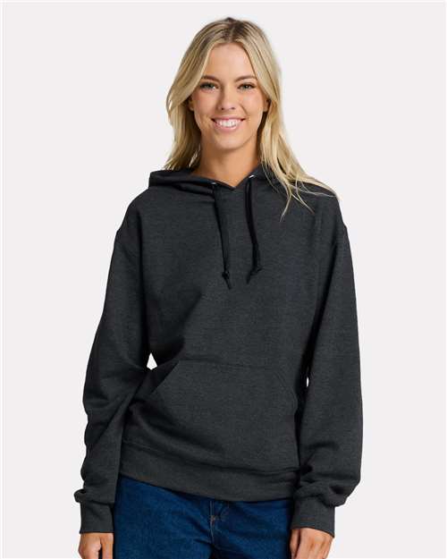 Unisex Ultimate CVC Hooded Sweatshirt - - 12546 Black Ink Heather 01835 2025 Fleece and Outerwear 7-7.9 oz Cotton Cotton - Ringspun Drawstring Festival Styles Fleece Fleece - Premium - Hood FSG Fundraisers and Fun Runs Hooded IC49MR JERZEES Mens & Unisex Moisture-Management Playbook - Corporate Playbook - Corporate Fun in the Sun Events Playbook Summer to School Pockets Polyester Preshrunk Pullovers Sustainable Materials Sweatshirts Sweatshirts & Fleece Tops