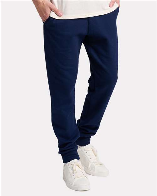 Unisex Ultimate CVC Joggers - - 12551 J. Navy 01935 7-7.9 oz Bottoms Classic & Joggers IC50MPR JERZEES Mens & Unisex Pants Sustainable Materials Sweatpants