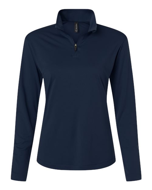 AllPro 41870L, Women's Pro-lock Performance Quarter-zip Pullover, Navy