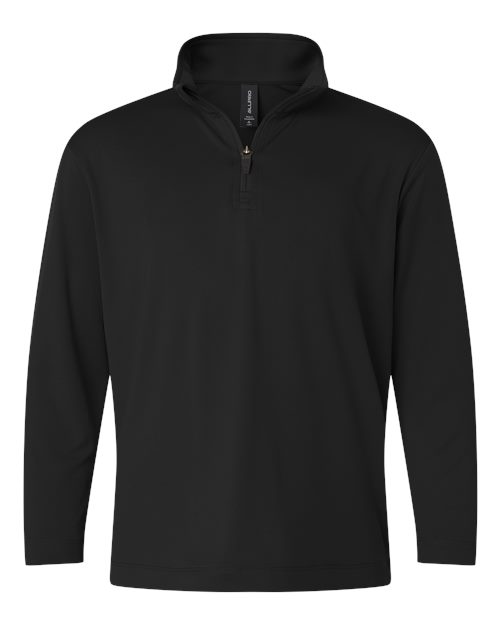AllPro 41870Y, Youth Pro-lock Performance Quarter-zip Pullover, Black