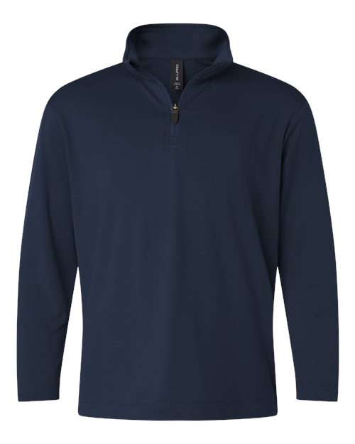 AllPro 41870Y, Youth Pro-lock Performance Quarter-zip Pullover, Navy