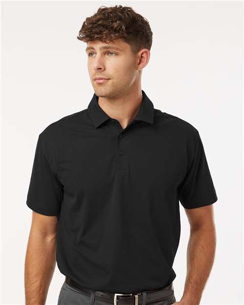 AllPro 41SP0, Men's Pro-flex Sorona Polo, Black