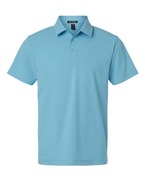 AllPro 41SP0, Men's Pro-flex Sorona Polo, Cloud Blue