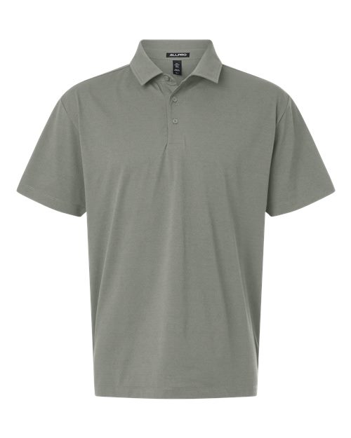 AllPro 41SP0, Men's Pro-flex Sorona Polo, Greystone
