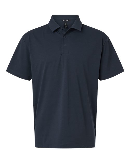 AllPro 41SP0, Men's Pro-flex Sorona Polo, Navy