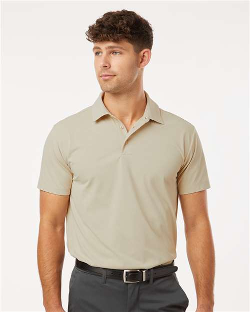 AllPro 41SP0, Men's Pro-flex Sorona Polo, Sand